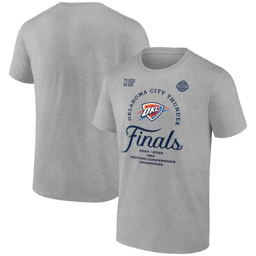 Men Oklahoma City Thunder  short T Shirt 2025 style 48